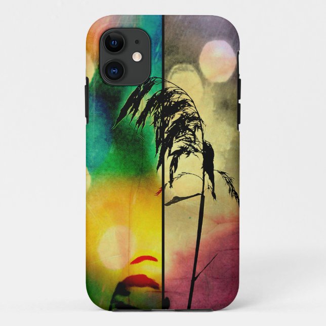 Rainbow Grass Drama Case-Mate iPhone Case (Back)