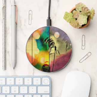 Rainbow Grass Drama Wireless Charger