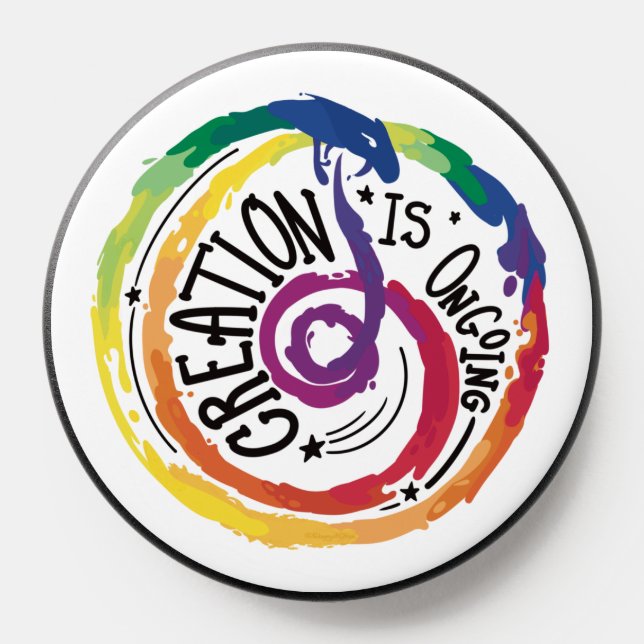 Rainbow Growth Mindset Art Phone Grip (Popsocket)