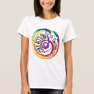 Rainbow Growth Mindset Art Quote T-shirt 