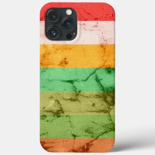 Rainbow Grunge Stripes Background Case_Mate iPhone iPhone 13 Pro Max Case