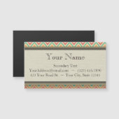 Rainbow Grunge Zigzag Chevrons (Front/Back)