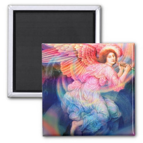 Rainbow Guardian Angel Magnet