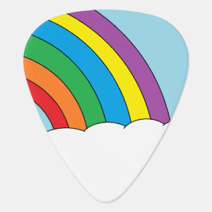 Rainbow Guitar Pick