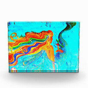 rainbow hair mermaid award