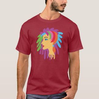 Rainbow Hair T-Shirt