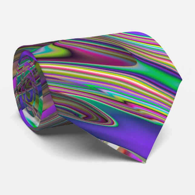 Rainbow Harmony Neck Tie (Rolled)