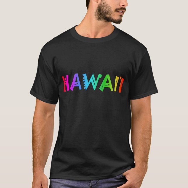 Rainbow Hawaii T-Shirt (Front)