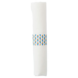 Rainbow Hawaiian Rainbow Shave Ice Dessert Hawaii Napkin Bands