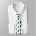 Rainbow Hawaiian Rainbow Shave Ice Dessert Hawaii Neck Tie<br><div class="desc">Design features an original marker illustration of a traditional Hawaiian shave ice, with a rainbow of colors and a scoop of adzuki bean paste on the bottom. A popular dessert in Hawaii, ideal for any foodie who loves the islands and Hawaiian cuisine. This design is also available on other products....</div>