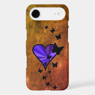 Rainbow Heart and Butterfly iPhone 17 Air Case