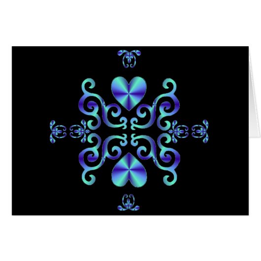 Rainbow Heart and Lily (Front Horizontal)