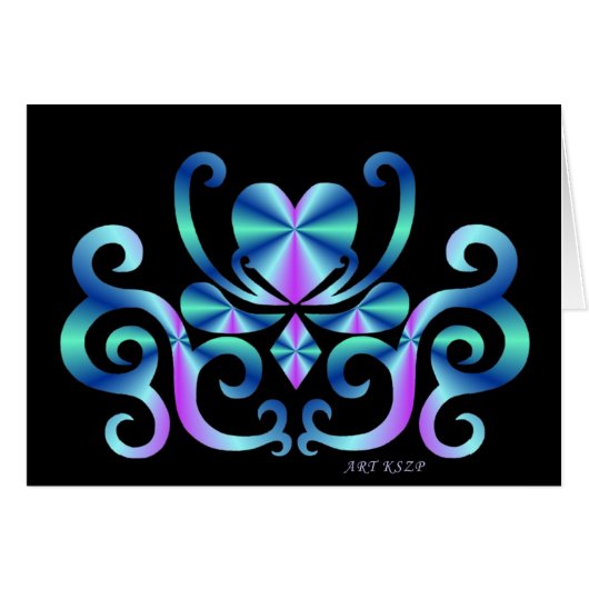 Rainbow Heart and Lily (Front Horizontal)