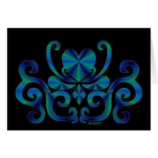 Rainbow Heart and Lily (Front Horizontal)