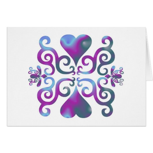 Rainbow Heart and Lily (Front Horizontal)