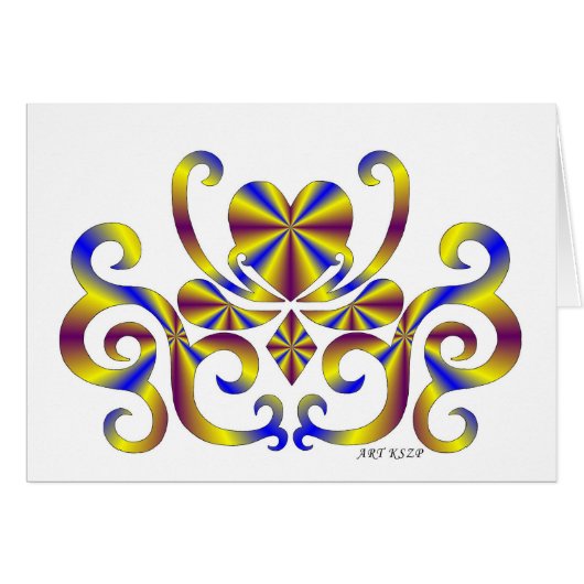 Rainbow Heart and Lily Cards (Front Horizontal)