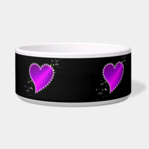 Rainbow heart and stars bowl
