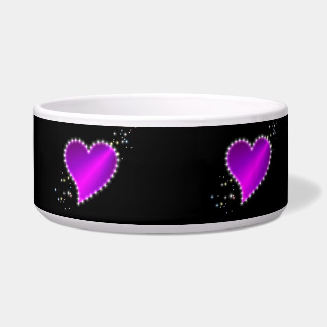 Rainbow heart and stars bowl (Right)