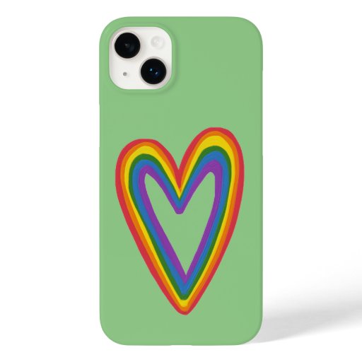 Rainbow Heart Artwork Case-Mate iPhone 14 Plus Case