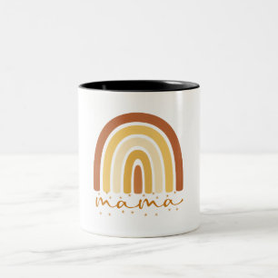 Rainbow Heart Boho Doodle Mug