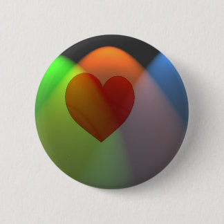 Rainbow Heart Button