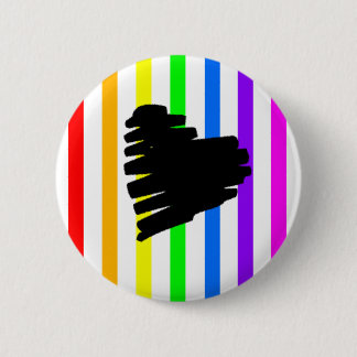 Rainbow Heart Button