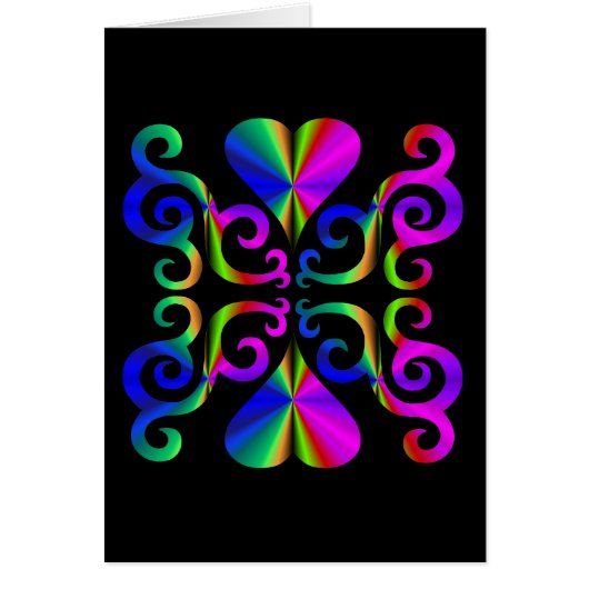 Rainbow Heart Cards (Front)
