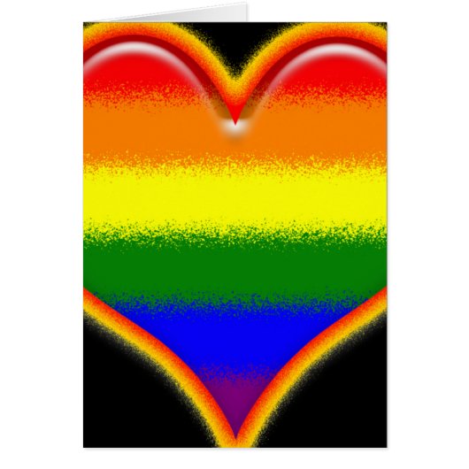 Rainbow Heart Cards (Front)