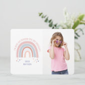 Rainbow heart cute photo classroom valentine (Standing Front)