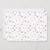 Rainbow heart cute photo classroom valentine (Back)