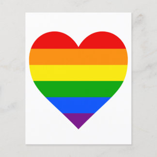 "RAINBOW HEART" FLYER