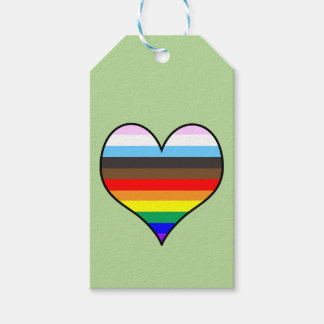 Rainbow Heart Gift Tags