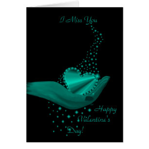 Rainbow Heart in Hand with Stars Cards