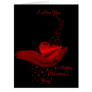 Rainbow Heart in Hand with Stars Cards