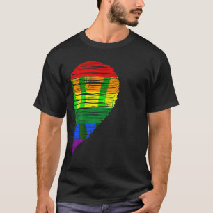 Rainbow Heart LGBT Matching Couple Day Pride Frien T-Shirt
