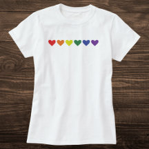 Rainbow Heart Line