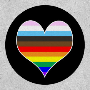 Rainbow Heart Patch