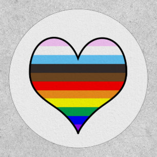 Rainbow Heart Patch