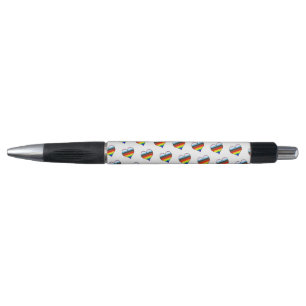 Rainbow Heart Pattern Pen
