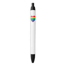 Rainbow Heart Pride Pen
