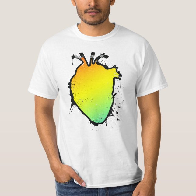 rainbow heart T-Shirt (Front)