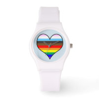 Rainbow Heart Watch