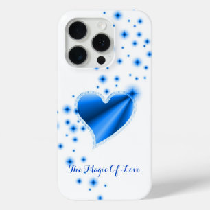 Rainbow Heart with Stars , The Magic Of Love iPhone 15 Pro Case