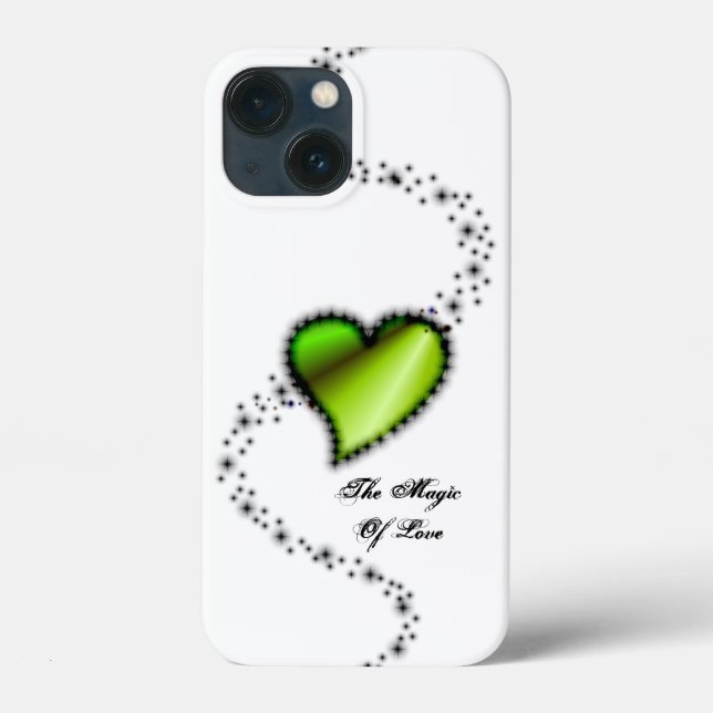 Rainbow Heart with Stars , The Magic Of Love Case-Mate iPhone Case (Back)