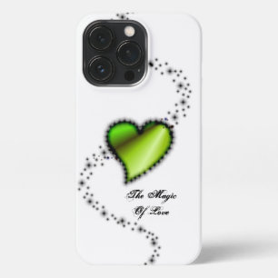 Rainbow Heart with Stars , The Magic Of Love iPhone 13 Pro Case