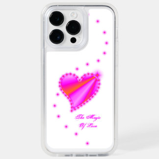 Rainbow Heart with Stars , The Magic Of Love OtterBox iPhone 14 Pro Max Case