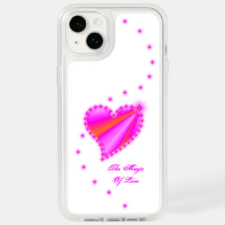 Rainbow Heart with Stars , The Magic Of Love OtterBox iPhone 14 Plus Case