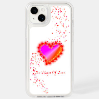 Rainbow Heart with Stars , The Magic Of Love OtterBox iPhone 14 Plus Case