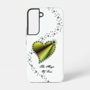 Rainbow Heart with Stars , The Magic Of Love Samsung Galaxy S22 Case