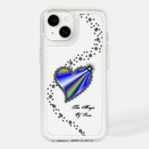 Rainbow Heart with Stars , The Magic Of Love Speck iPhone 14 Case